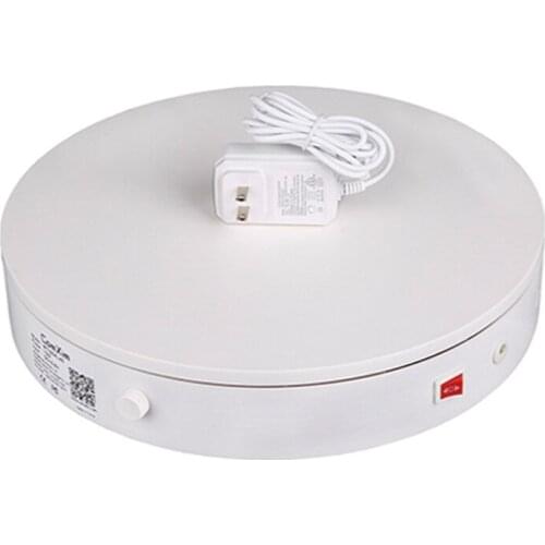 40CM Electric Turntable 360 Degree Remote Control Photography Display Stand Automatic Rotating Table AC 100-240V