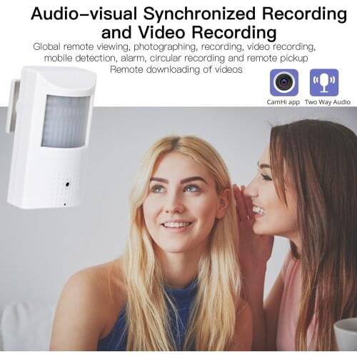 Two Way Audio WIFI 4K 8MP 5MP 1080P Mini IP Camera 940nm Invisible Night Vision Indoor P2P PIR Security with SD Card Camhipro