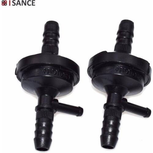 ISANCE 2PCS Fuel Injection Manifold Pressure Vacuum Air Pump Check Valve 058905291A/C/D/K For VW Passat Beetle Audi A4 TT A4 S6