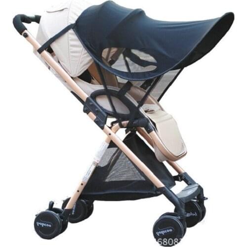 Baby Stroller Sunshade with UV Protection Sun Shade Cover Canopy for Pushchair/Pram UPF50+ Protect Baby from Ultraviolet Rain