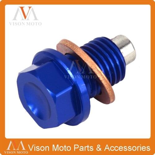 Magnetic Oil Drain Plug Bolt For Kawasaki ER-6N NINJA650 NINJA650R VERSYS650 W650 NINJA750R ZR-7S R RR Z750 S ZEPHYR750 RS ZR750