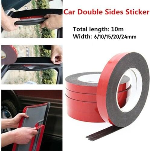 33ft Multi-Functional Double-Sided Foam Tape Outdoor and Indoor Foam Seal Strip Automotive Mounting Photo Frame 40P