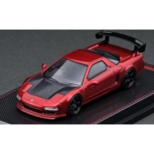 IG 1:64 Honda NSX (NA1) Metallic red Diecast Model Car