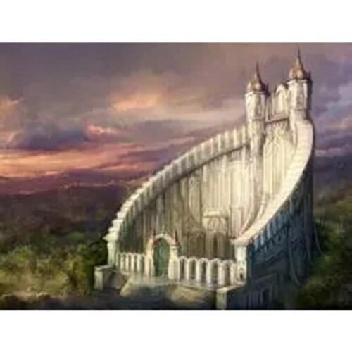 DIY Lanscape Diamond Painting Cross Stitch Kit Diamond Mosaic Embroidery Square/Round Drill Gift JX745