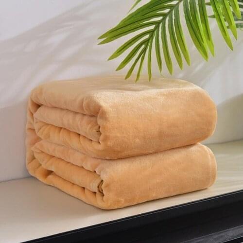 230x250cm Plush Bedding Blanket Home Flannel Bed Sheet Comforter Sofa Couch TV Blankets Plaid