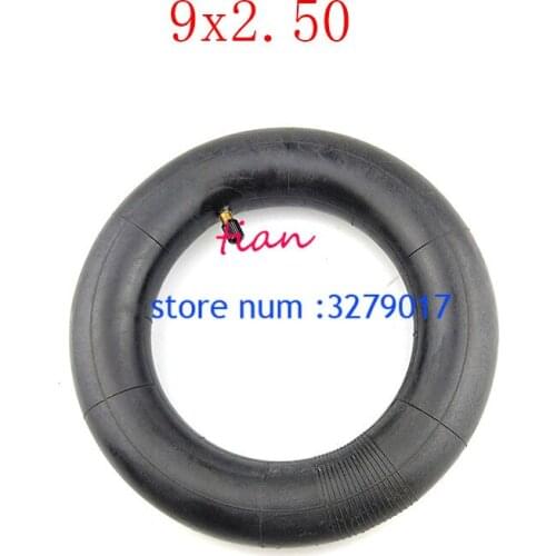 Size 9x2.50 inner tube 9*2.50inner tyre fits motorcycle Scooter A-Folding Bike Electric /Gas Scooter Tyre ( for 85/65-6.5 tire )