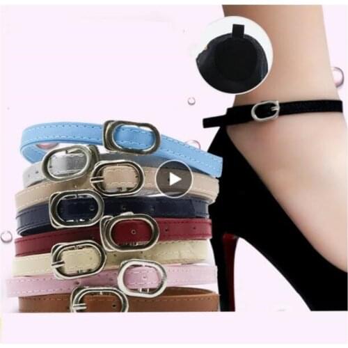 Girl Shoelaces Fashion Women Bundle Shoelaces for High Heel Anti-Skid Invisible Ankle Adjustable Shoes Belt Shoes Accessories