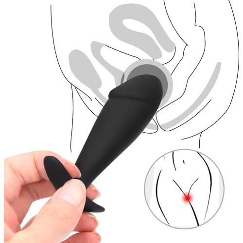 Silicone Anal Plug Butt Plug G-Spot Prostate Massage Vagina Stimulate Sex Toys For Women Men Gay Adult Erotic Products