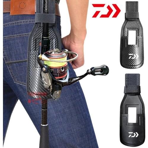 Daiwa Fishing Bags Fishing Waist Bag Multifunctional Luya Rod Pouch Mobile Fishing Bag Lure Backpack Reel Bag Straps Fish Tackle