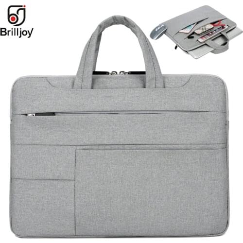 Brilljoy Ultra-thin Handbag for Dell Asus Lenovo HP Acer Computer Laptop bag briefcase11 12 13 14 15inch for Macbook Air Pro bag