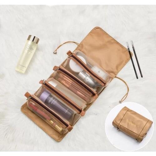 High Capacity Makeup Bag Portable Travel Cosmetic Package High-capacity Portable Student Cosmetic Bag Advanced Cosmetic Bag