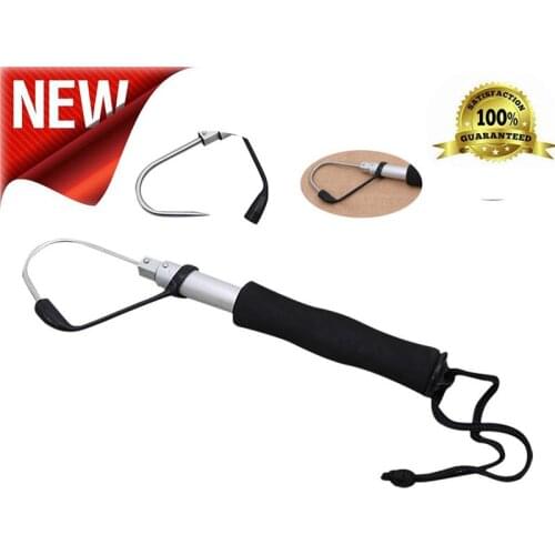 High quality Fishing Accessories Telescopic Retractable Fish Stainless Ice Sea Fishing Spear Tackle Hook Pesca Accesorios 6