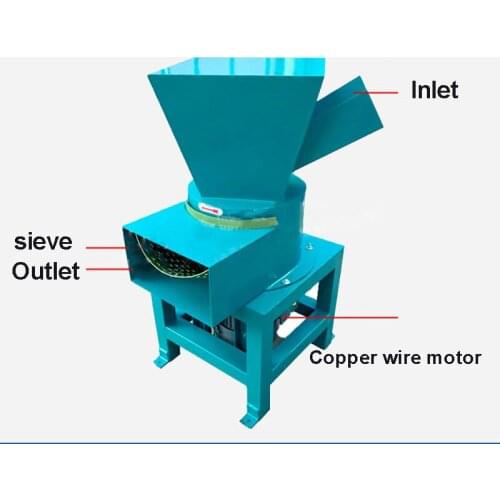 High efficient Latex cotton crusher shredder machine shredding waste clothes machine china top quality CE approved in stock