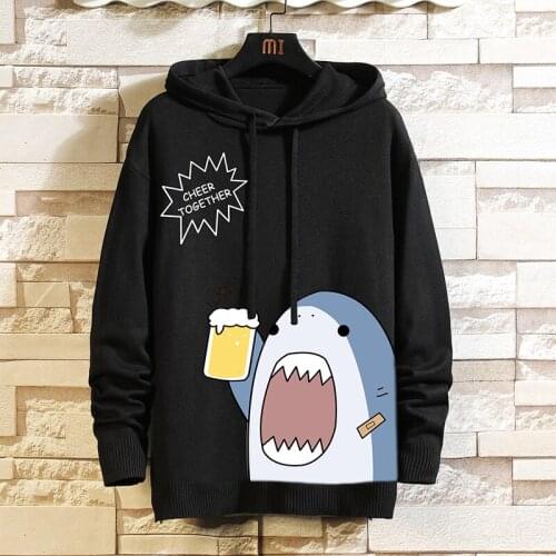 Wetailor Mens Knitted Hoodies