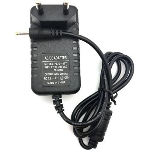 2pcs 5V 2A 2.5mm Charger Power Adapter for Cube U25GT U9GT3 Kids Tablet Nabi 2 II NABI2-NV7A NABI2-NVA Yuandao N70 N80RK W30HD