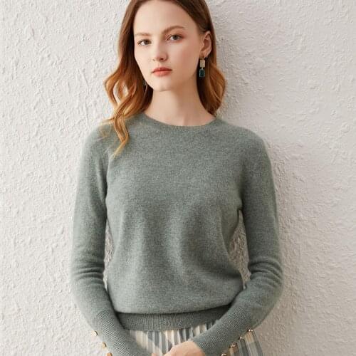 Women Sweaters 100% Cashmere Pullovers 2021 Winter New Arrival O -Neck Jumpers Woman Knitwear Girl Clothes Lady Top