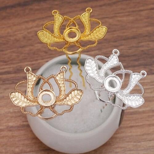 10pcs/lot 73mm Tiaras Hairpin Chinese Hair Sticks Wedding Bridal Hair Fork Hair Accessories For Women