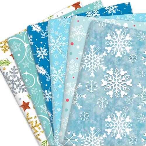 50*145cm/50*45cm Snow Flower Swirl 100% Pure/Polyester Cotton Satin Material Patchwork Sewing Fabric Quilt Needlework DIY Cloth