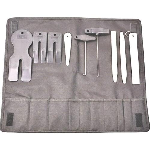 9PCS Car Interior Door Panel Air Conditioning Air Outlet Removal Pry Plate Tool for Volkswagen Audi Porsche Benz