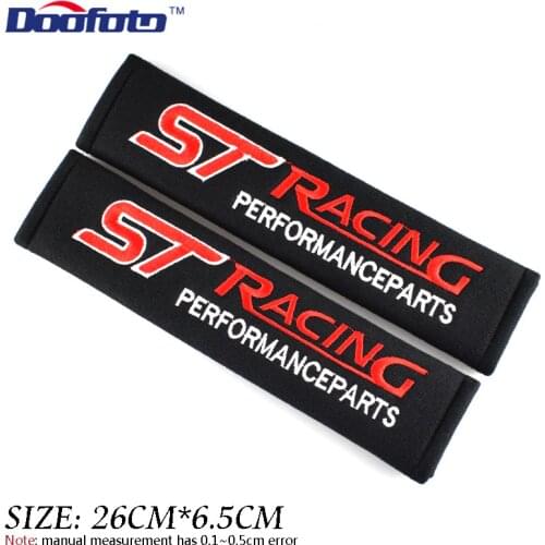 For Ford Focus 2 3 ST Racing Mondeo Ecosport Kuga Mk4 Fiesta Mustang Mk3 Fusion Car Styling Seat Belt Cover Ctrap Case