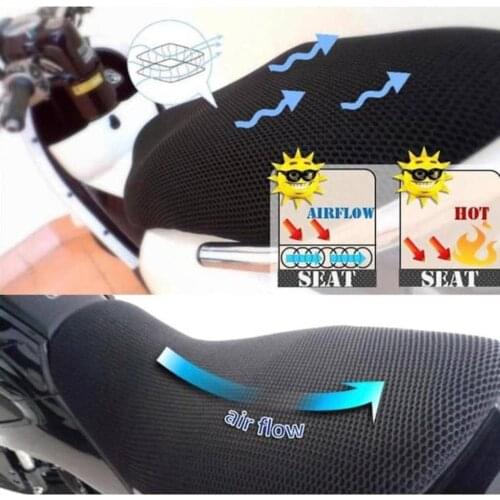 Motorcycle seat cover 3d double-deck 6mm suitable for all mutors