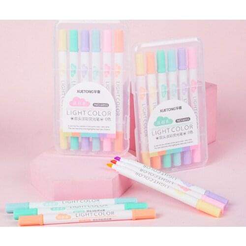 Dual Headed Sketch Art set supplies Markers Scrapbooking Diary Graffiti Poster Card Drawing Pens brush pen for school manga