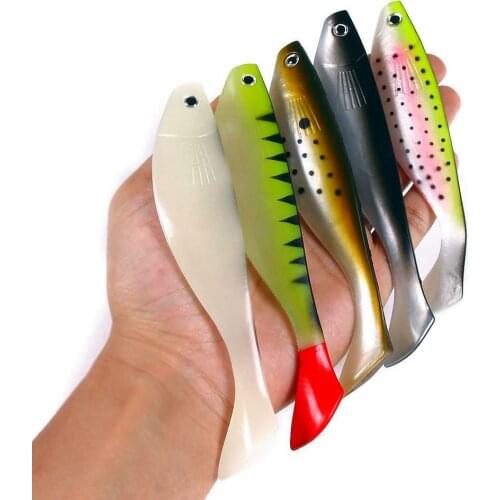 BATTLEBASS Cannibal Baits 150mm 26g Artificial Soft Fishing Lures Wobblers Fishing Soft Lures Silicone Shad Worm Bass Baits