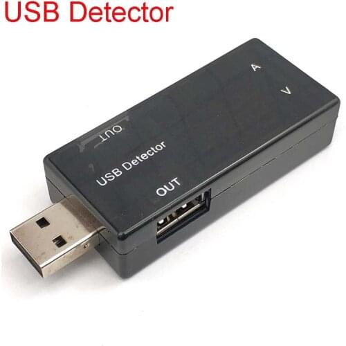 Red+Blue Dual USB Current Voltage Charging Detector Tester Battery Voltmeter Ammeter Charger Doctor