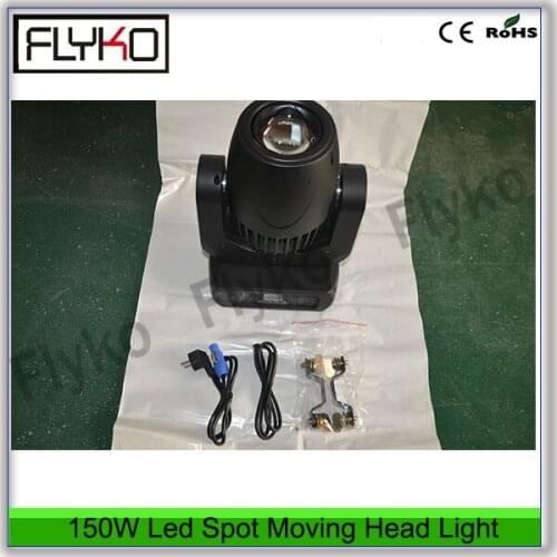 New arrive!!! Free shipping 2 lots 150w LED Spot Light moving head stage light + 2in1 flight case