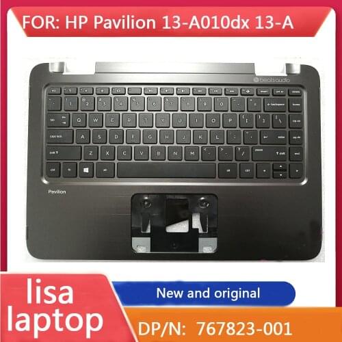 Suitable For HP Pavilion 13-A010dx 13-A Notebook Palm Pad Keyboard C Shell US 767823-001 Brand New