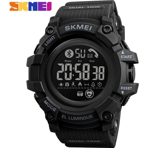 Fashion Smar twatch Men Watches App Call Remind Bluetooth Smartwatch Luxury Brand SKMEI Phone Wristwatch Heart Rate Remind Clock