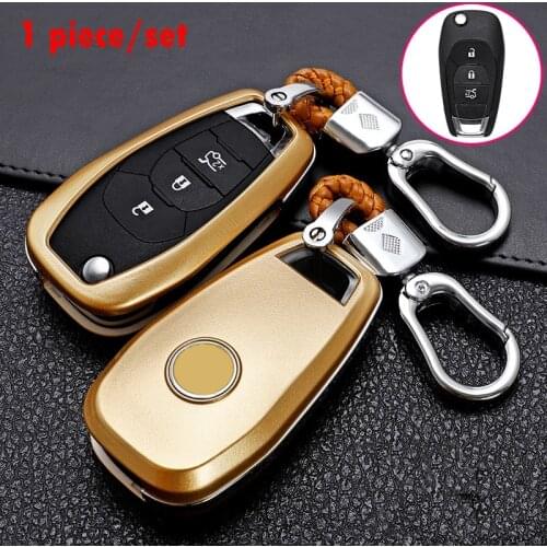 All-inclusive Protection Design Key Protection Shell 2020 New Fashion Personality Metal Keychain for Chevrolet Cruze/CAVALIER