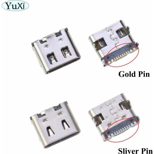 YuXi 1pc For PS5 Micro USB Charging Port Plug Power Connector Type-C Charger Socket for PlayStation 5 Wireless Console