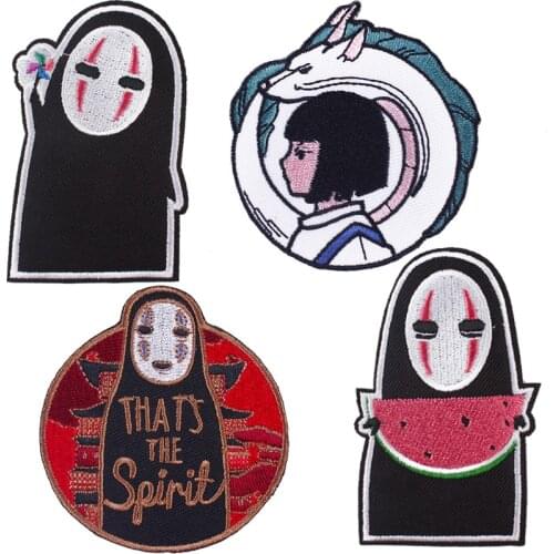 R1157 1pcs Cartoon Sticker For Clothing Applications Patches On Clothes Iron Embroidered Patch For Backpack Badge