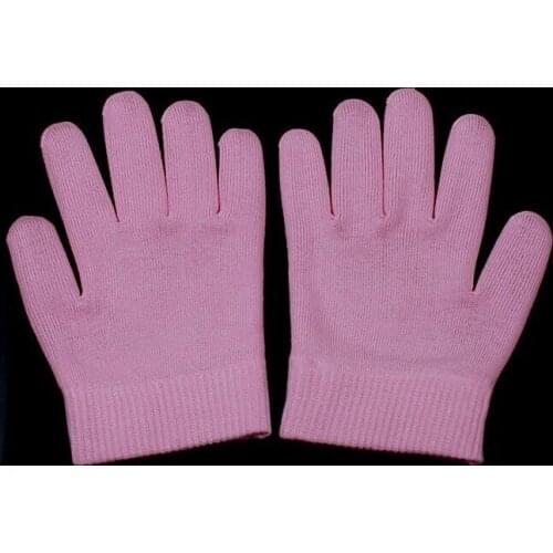 2pairs/lot reusable SPA Gel Socks & gloves Moisturizing whitening exfoliating velvet smooth beauty hand foot care silicone socks