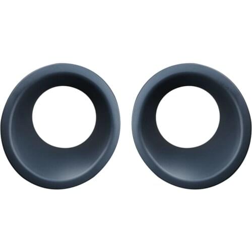 2Pcs Front LR015461 LR015462 Bumper Foglight Fog Lamp Bezel Cover Fit for Land Rover LR4 2010-2012 2013 2014