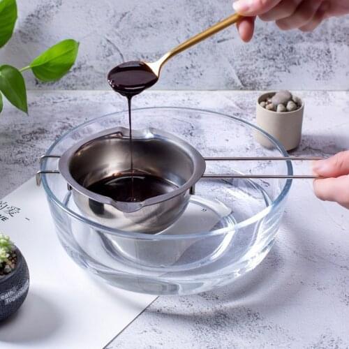 201 Stainless Steel Melting Pot Kitchen Milk Chocolate Butter Bowl Boiler Cooking Accessories