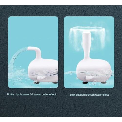 3 in 1 Aquarium Filter Turtle Tank Filter Pump Low Water Level Pump Waterfall Maker Bottom Filter for Tortoise Aquatic Reptiles