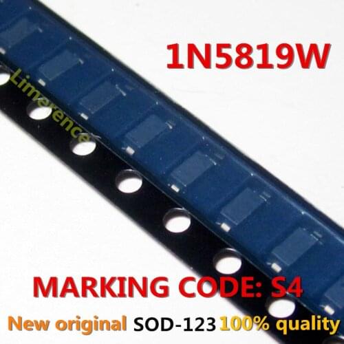 50PCS 1N5819W SOD123 MARKING CODE: S4 Support the BOM one-stop supporting services