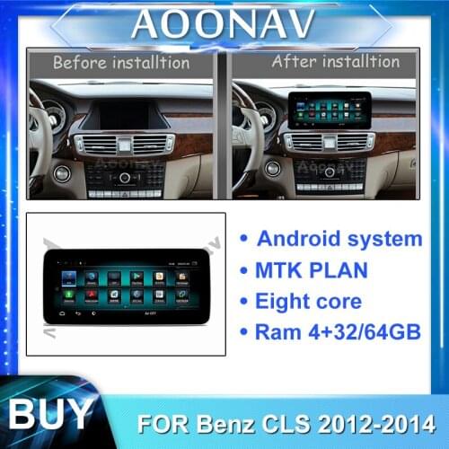 2din android car radio for-Benz CLS 2012-2014 car multimedia player autoradio touch screen GPS navigation head unit