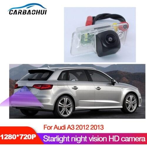 Car Rear View Back Up Reverse Parking high quality Camera For Audi A3 2012 2013 Waterproof Night Vision CCD