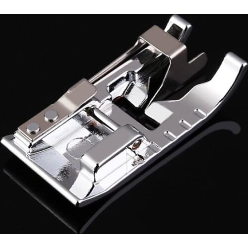 Pulaqi Household Sewing Machine Tools Striped Stitching Presser Foot 2 Piece Cloth Seam Presser Foot 9902 Needlework Patchwork