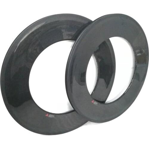 One piece 120mm depth carbon rims road bike track bike TT bike fat wheels strong man and women bicycle wheel clincher