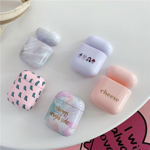 Case For Apple Airpods Case Cute Cartoon Bluetooth Earphone Hard Cover For Airpods Pro Accessories Headphone Case For airpod 2/1