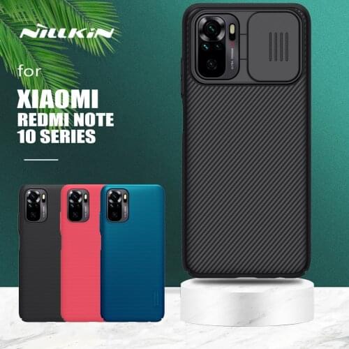 For Xiaomi Redmi Note 10 Pro Case Nillkin CamShield Slide Camera Case Slim Frosted Shield Cover for Xiaomi Redmi Note 10 Pro Max