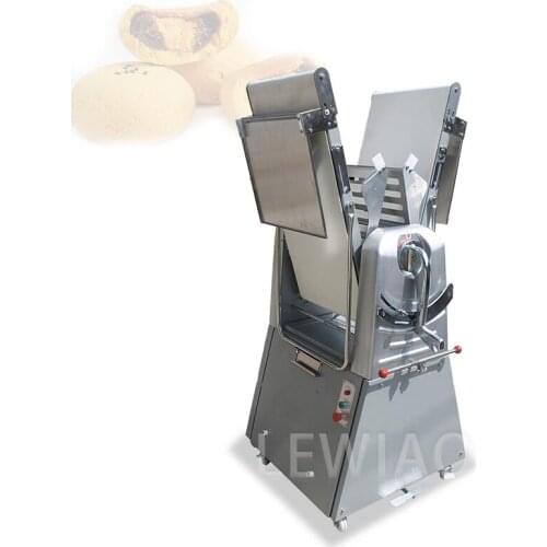 Electric vertical automatic DIY bakery equipment Cookie pizza Pastry cake dough sheeter machine