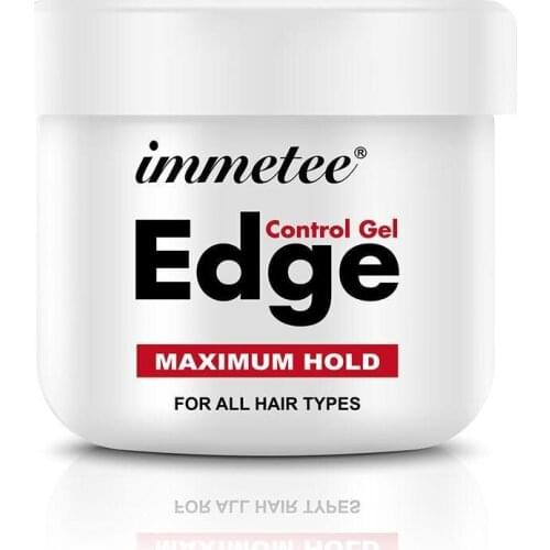 100ml Control Gel Edge Control Cream Gel Hair Super Sleek Max Hold Long Lasting Waterproof Hair Oil Wax Black Girls Hairstyle