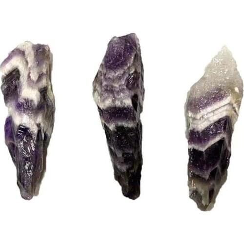 Natural Amethyst Ore Reiki Healing Quartz Rock Magic Repair Point Family Decoration Can Be Used