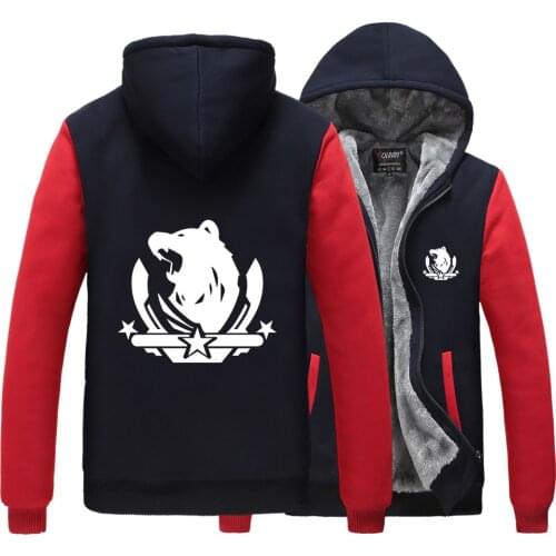 2020 New Arrival Azur Lane Hoodies Long Sleeves Thick Keep Warm Winter Coat Luminous Printed Iris Libre Logo Tops FFNF