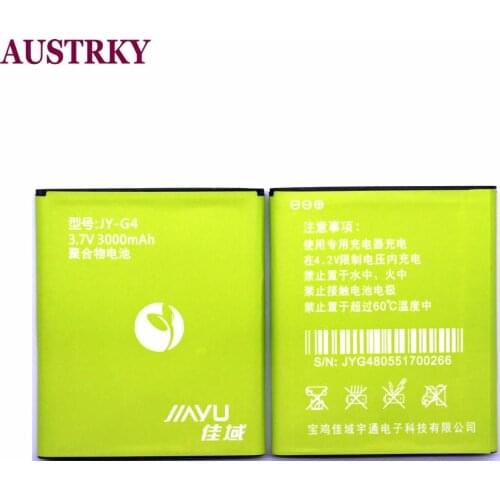 New JY-G4 JYG4 JY G4 Battery For JIAYU G4 G4S G4c G4T JIAYU-G4 JIAYUG4 3000mAh Mobile Phone Replacement Batteries extend